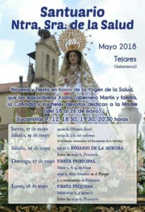 Salamanca Fiestas de la Virgen de la Salud Tejares Mayo 2018