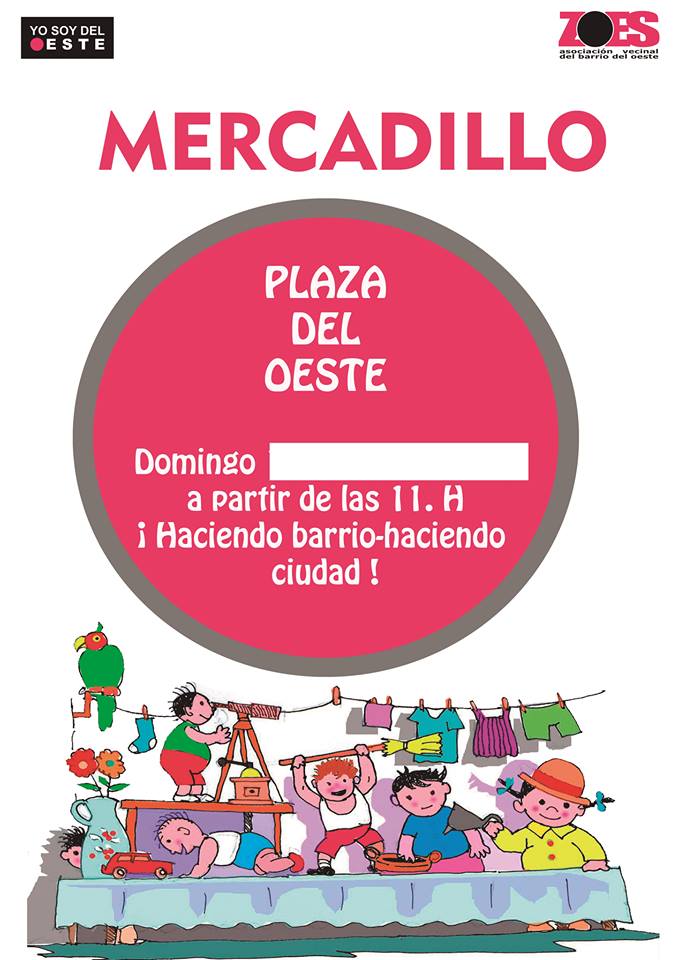 Plaza del Oeste Mercadillo Salamanca Mayo 2018
