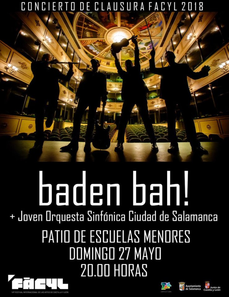 FÀCYL 2018 Baden Bah! + Joven Orquesta Sinfónica Ciudad de Salamanca Mayo
