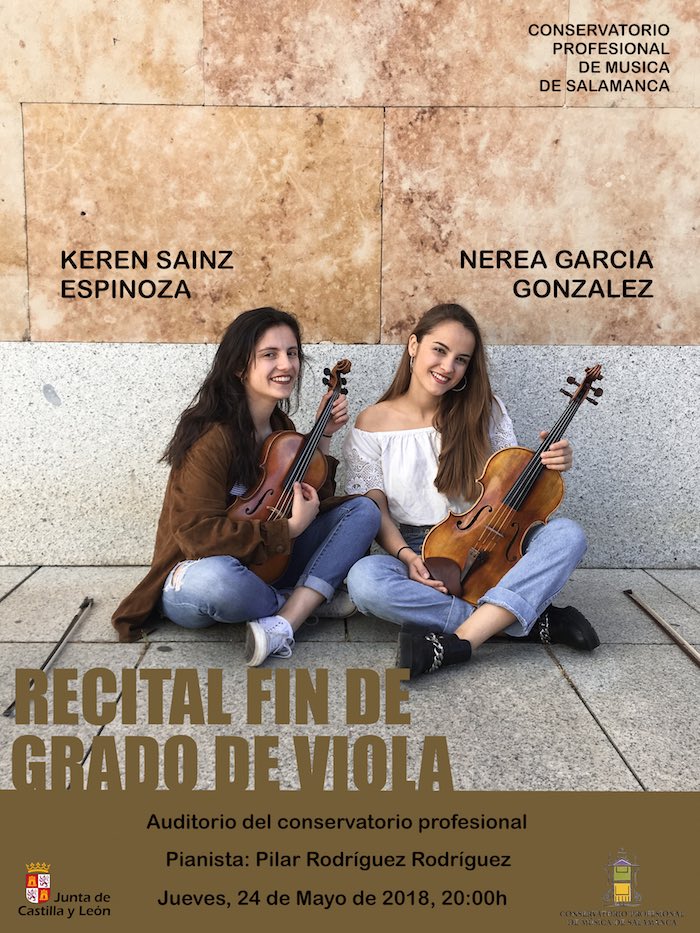 Conservatorio Profesional de Música de Salamanca Keren Sainz y Nerea García Mayo 2018