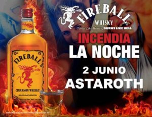 Astaroth Fiesta Fireball Salamanca Junio 2018