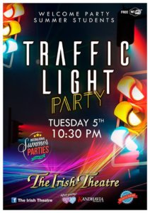 The Irish Theatre Traffic Light Party Salamanca Junio 2018