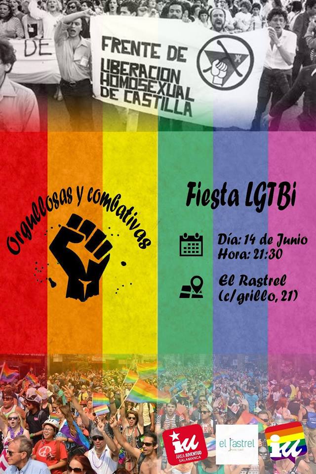 El Rastrel Fiesta LGTBI Salamanca Junio 2018