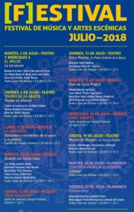 Festival de Música y Artes Escénicas Salamanca Julio 2018