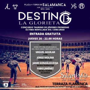Plaza de Toros La Glorieta Concurso Taurino de Jóvenes Promesas Promesas 26 de julio de 2018 Salamanca