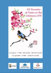 Salamanca XIX Encuentro de Poetas en Red Agosto septiembre 2018