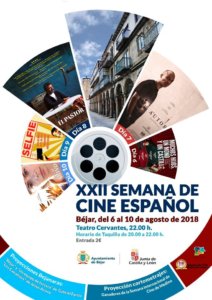 Teatro Cervantes XXII Semana de Cine Español Béjar Agosto 2018