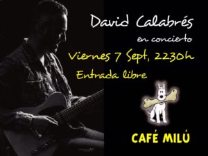 Café Milú David Calabrés Salamanca de Noche Septiembre 2018