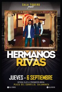 Sala Torero Hermanos Rivas Salamanca Septiembre 2018