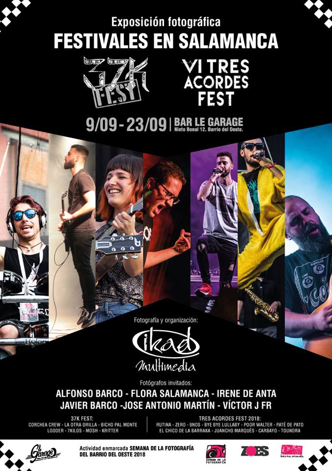 Le Garage MCC Festivales en Salamanca Septiembre 2018