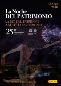 Ferias y Fiestas 2018 La noche del Patrimonio Salamanca Septiembre