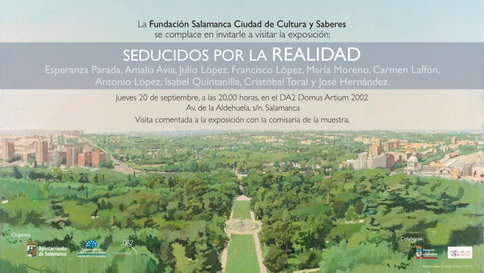 Domus Artium 2002 DA2 Seducidos por la realidad Salamanca 2018-2019