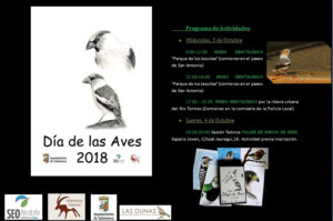 Salamanca Día de las Aves 2018 3-4 Octubre