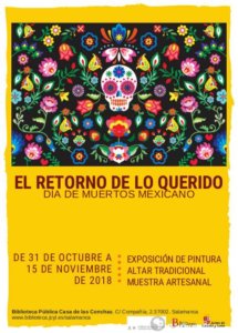 Casa de las Conchas El retorno de lo querido Salamanca Octubre noviembre 2018