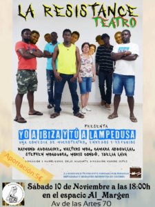 Espacio Almargen Yo a Ibiza y tú a Lampedusa Salamanca Noviembre 2018