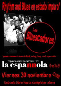 La Espannola Los Bluescadores Salamanca Noviembre 2018