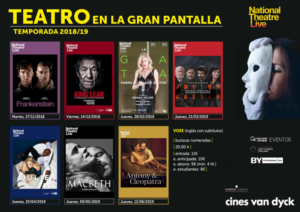 Cines Van Dyck Frankenstein Salamanca Noviembre 2018