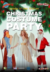 The Irish Theatre Christmas Costume Party Salamanca Diciembre 2018