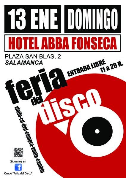 Abba Fonseca Feria del Disco Salamanca Enero 2019