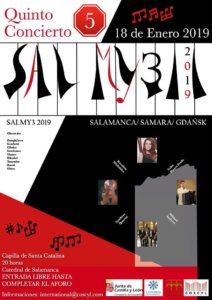Catedral Vieja Festival Salmy3 18 de enero de 2019 Salamanca