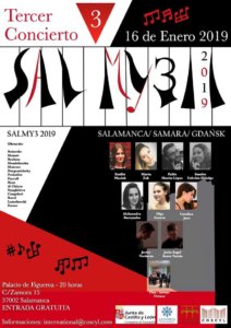 Casino de Salamanca Festival Salmy3 16 de enero de 2019