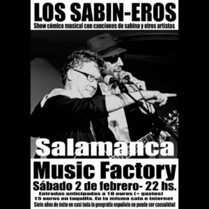 Music Factory Los Sabineros Salamanca Febrero 2019
