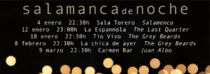Salamanca de Noche Enero febrero marzo 2019