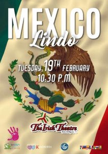 The Irish Theatre Mexican Party Salamanca Febrero 2019