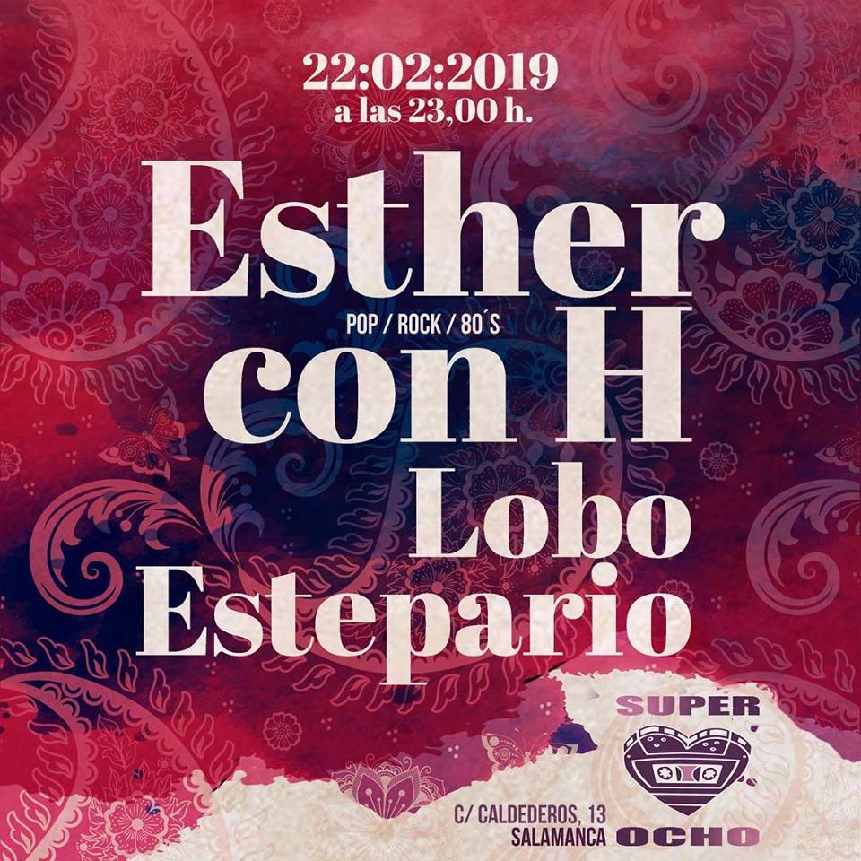 Super 8 Esther con H + Lobo Estepario Salamanca Febrero 2019