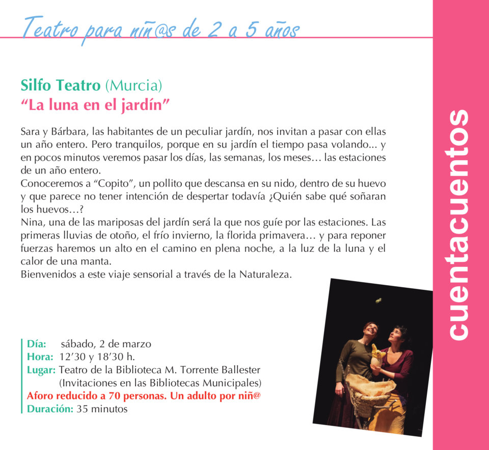 Torrente Ballester Silfo Teatro Salamanca Marzo 2019