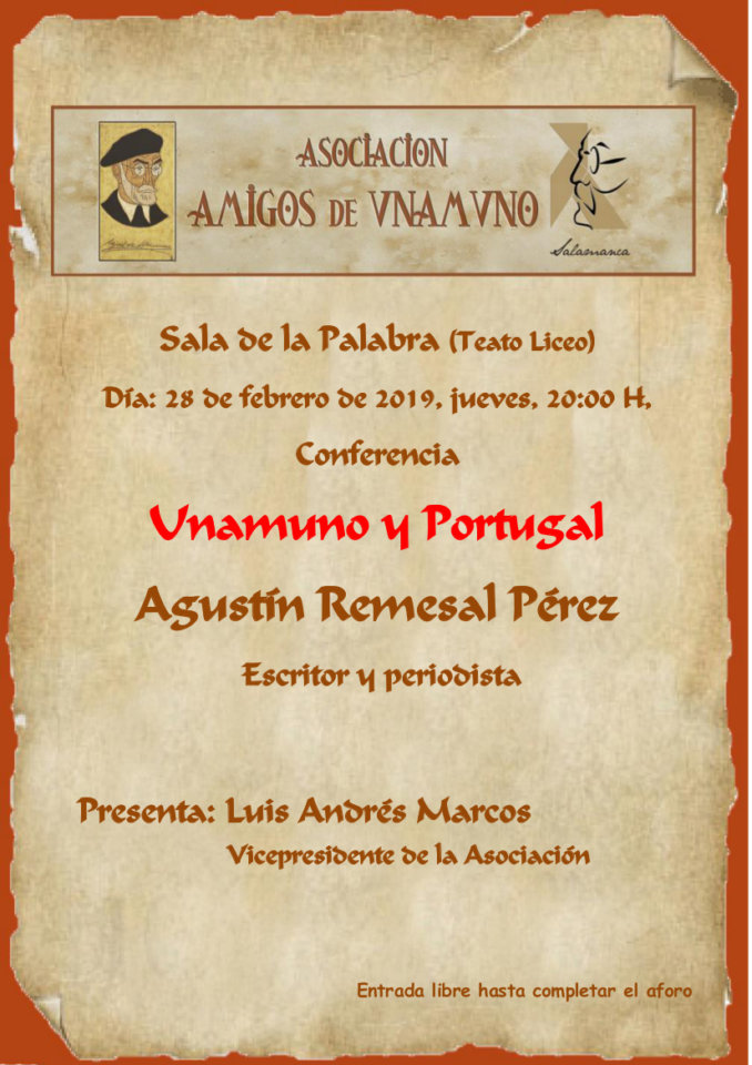 Teatro Liceo Unamuno y Portugal Salamanca Febrero 2019