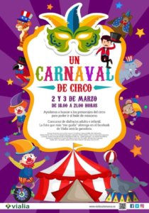 Centro Comercial Vialia Un Carnaval de Circo Salamanca Marzo 2019