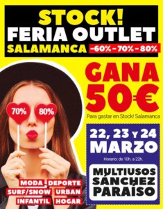 Sánchez Paraíso Feria Outlet Salamanca Marzo 2019