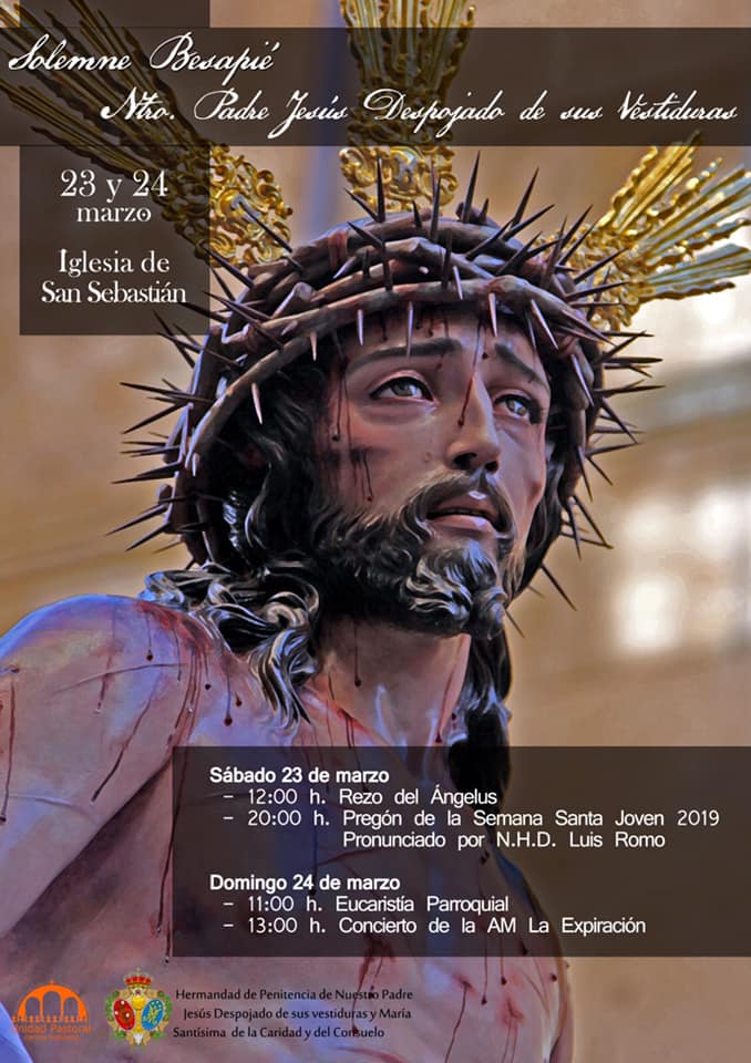 Iglesia de San Sebastián Pregón Joven de la Semana Santa Salamanca Marzo 2019