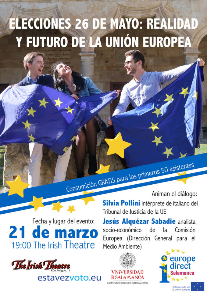 The Irish Theatre Elecciones 26 de mayo: realidad y futuro de la Unión Europea Salamanca Marzo 2019