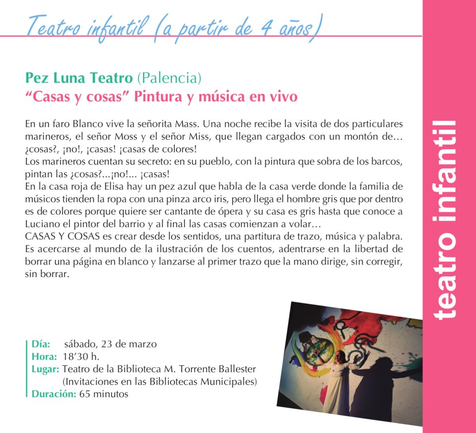 Torrente Ballester Pez Luna Teatro Salamanca Marzo 2019