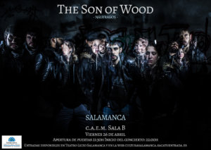Centro de las Artes Escénicas y de la Música CAEM The Son of Wood Conciertos Sala B Salamanca Abril 2019