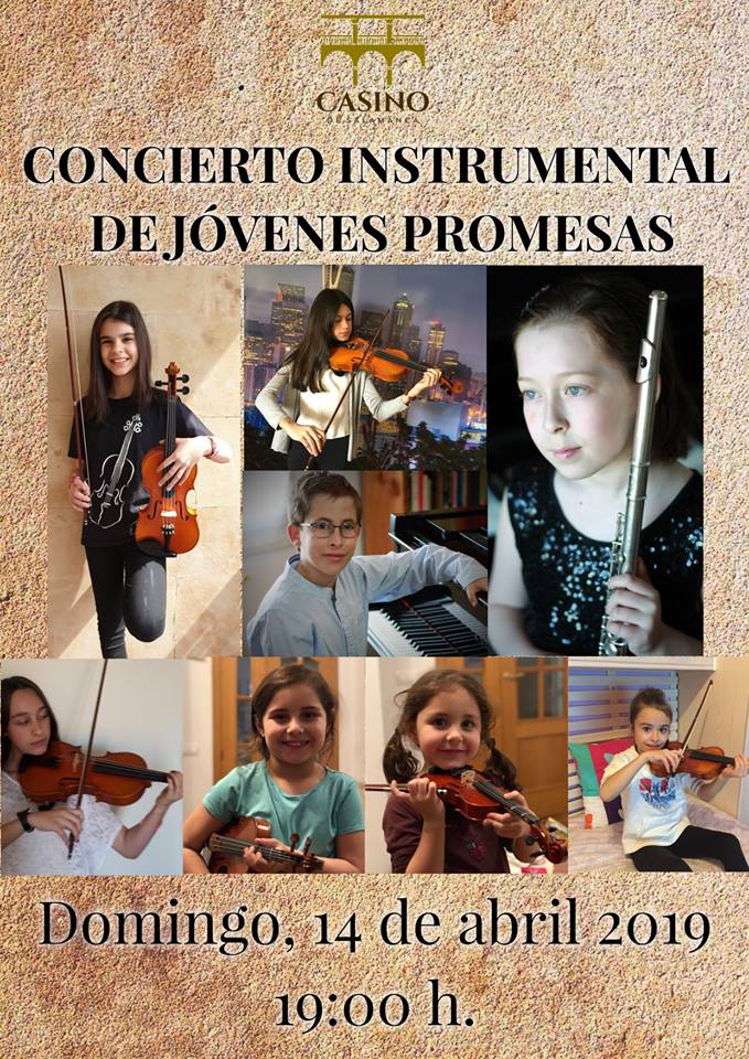 Casino de Salamanca Concierto Instrumental de Jóvenes Promesas Salamanca Abril 2019