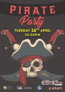The Irish Theatre Pirate Party Salamanca Abril 2019