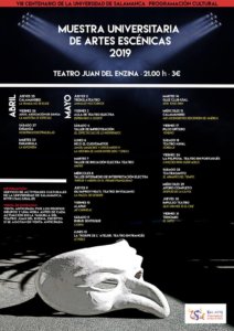 Aula Teatro Juan del Enzina Muestra Universitaria de Artes Escénicas 2019 Universidad de Salamanca