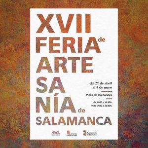 Plaza de los Bandos XVII Feria Nacional de Artesanía Salamanca Abril mayo 2019