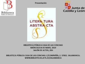 Casa de las Conchas Literatura Abstracta Salamanca Mayo 2019