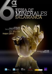 Ciencias y Ciencias Químicas VI Feria de Minerales Salamanca Mayo 2019