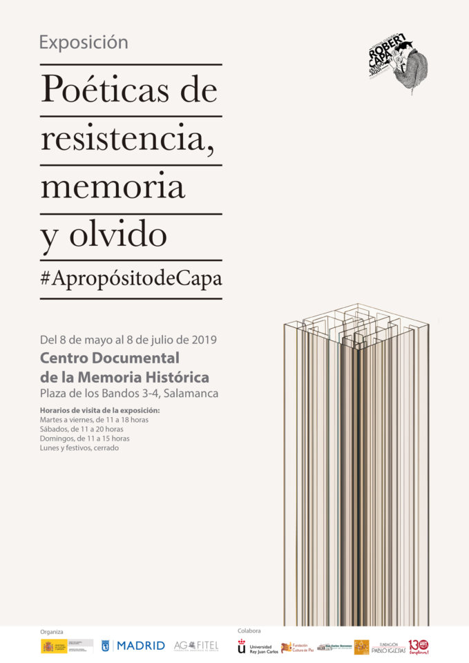 Centro Documental de la Memoria Histórica CDMH Poéticas de la resistencia, memoria y olvido. A propósito de Capa Salamanca 2019