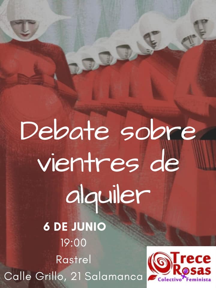 El Rastrel Debate sobre vientres de alquiler Salamanca Junio 2019