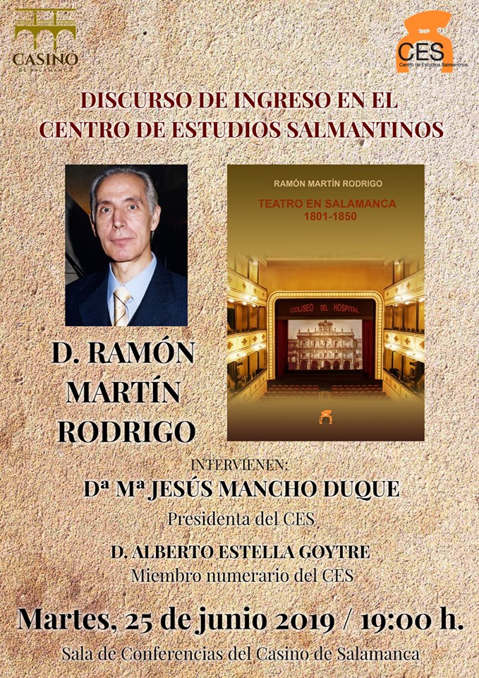 Casino de Salamanca Ramón Martín Rodrigo Junio 2019