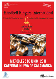 Catedral Nueva Festival de Campanas de Mano Salamanca Junio 2019