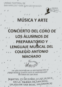 Iglesia de San Boal Música y arte Salamanca Junio 2019