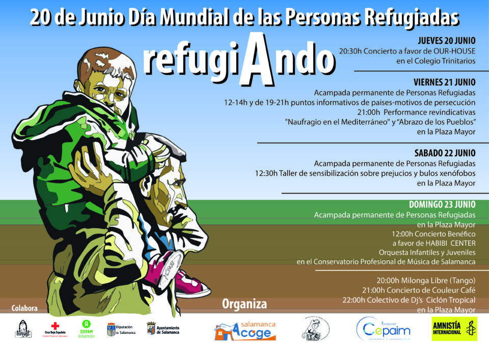 Salamanca Día Mundial de las Personas Refugiadas Junio 2019