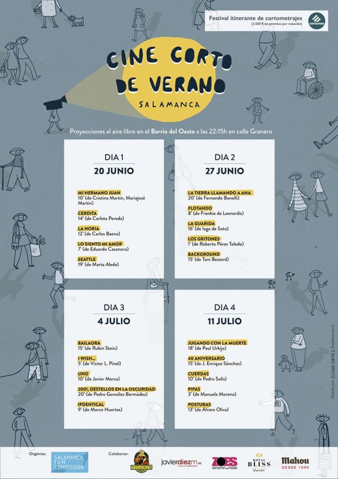 Bar Granero Cine Corto de Verano Salamanca 2019